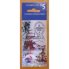 ARGENTINA 1998 GJ 2913 CARNET COMPLETO DE ESTAMPILLAS NUEVAS MINT U$ 10 !!!